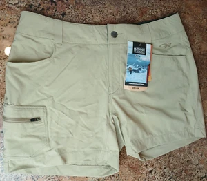 NEW Outdoor Research Ferrosi Active Hiking Shorts 5" Hazelwood Tan Women's 12 - Picture 1 of 8