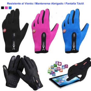 Guantes Cálidos de Invierno Pantalla Táctil a Prueba de Viento Correr Conducir - Imagen 1 de 15