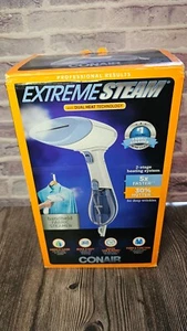 CONAIR EXTREME STEAM HANDHELD FABRIC STEAMER GS23RS - W/ DUAL HEAT TECHNOLOGY - Picture 1 of 12