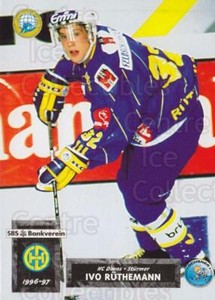 1996-97 Swiss HNL #119 Ivo Ruthemann