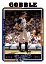 2005 Topps 1st Edition Kansas City Royals Baseball Card #57 Jimmy Gobble