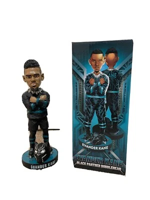 NHL San Jose Sharks Evander Kane Marvel Black Panther Bobblehead SGA - Image 1 of 2