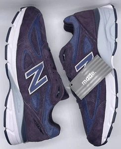 New Balance Mens 990v4 Made In USA Eggplant M990EP4 Size 11 D NWOB Lifestyle Run - Picture 1 of 13