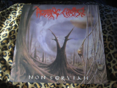 ROTTING CHRIST non serviam VINYL LP 2nd PRESS varathron necromantia absu - Image 1 of 4