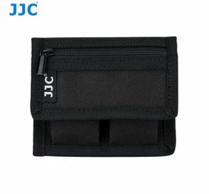 JJC BC-P2 Battery Pouch holds 2 DSLR batteries and 2 SD/XQD/CF cards - Picture 1 of 12
