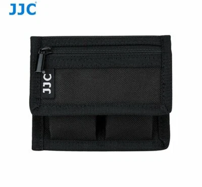 JJC BC-P2 Battery Pouch holds 2 DSLR batteries and 2 SD/XQD/CF cards - Image 1 of 4