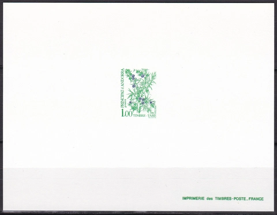 Fr. Andorra ScJ58 Plant, Broom, Tree, Deluxe Proof - Image 1 of 1