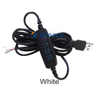 5V LED Dimmer USB Port Power Line With ON OFF Switch Adapter For LED Light Bulb