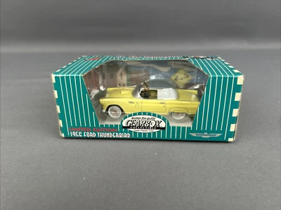 Gearbox 1956 Ford Thunderbird Conv Pedal Car Yel Diecast S/N 01329 NIB 4" Long - Image 1 of 4