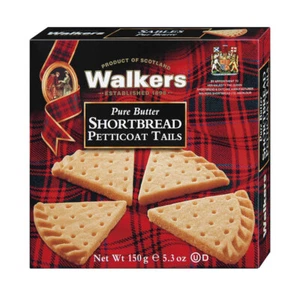 Walkers Shortbread Petticoat Tails Biscotti Burro 150g - Foto 1 di 1