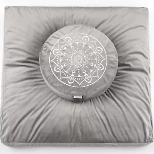Meditation Cushion - Large Velvet Zafu Floor Pillow for Adults and Women ....... - Picture 1 of 7