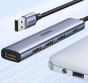 Hub Docking Station Multiinterfaccia USB 2.0 USB-C - Foto 1 di 9