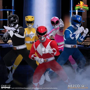 the ONE 12 COLLECTIVE: POWER RANGERS DELUXE BOX SET 1/12 Action Figure 17 cm - Foto 1 di 24