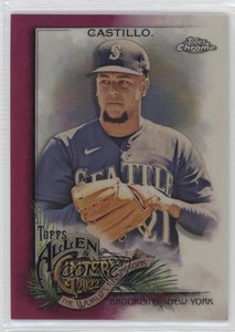 2022 Topps Allen & Ginter Chrome Magenta Refractor /199 Luis Castillo #167