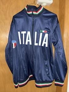 STAR VENEZIA MENS LARGE ITALIA FULL ZIP TRACK JACKET (B23) - Picture 1 of 4