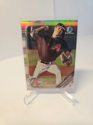 2019 Bowman - Chrome Prospects Refractor #BCP-120 Matt Mercer /499 (RC) - Image 1 of 2