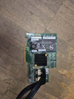 Controller RAID PCIe x8 LSI IBM MR SAS 8708E 3 Gb/s +BBU + cavi + interfacce - Immagine 1 di 4