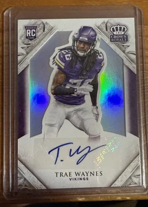 2015 Crown Royale Autographs #147 Trae Waynes 045/149 RC - Picture 1 of 2