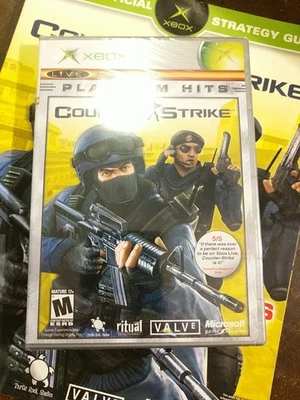 Counter Strike - Microsoft Xbox Platinum Hits Factory Sealed New With Guide - Image 1 of 4