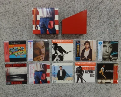 Bruce Springsteen Mini LP CD Promo Box Set (10 Titles 15 CDs) Japan Authentic A+ - Image 1 of 4