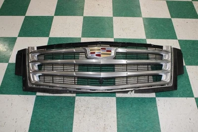 16-20 Escalade *DMG* Black Silver Front Upper Grille Grill Panel Assembly OEM OE - Imagem 1 de 4