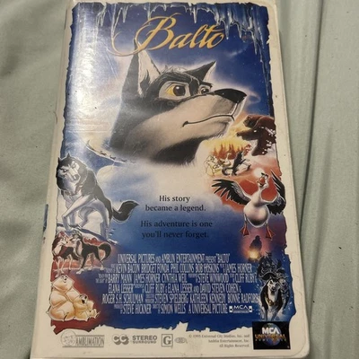 Balto (VHS, 1999, Clamshell) Foto 1 de 3