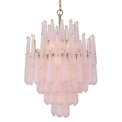 Crystorama Lighting Group OLL-6006 Ollie 16 luces 26" W cascada - latón envejecido / Foto 1 de 4