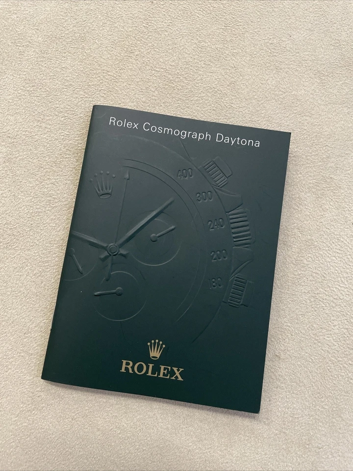ROLEX DAYTONA BOOKLET 2010 ITALIAN VERSION 116520 116523 116528 116518 116519 - Immagine 1 di 4