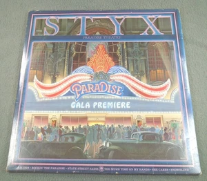 Styx ~ PARADISE THEATER ~ etched vinyl LP record ~ 1980 A&M Records SP 3719 - Foto 1 di 9