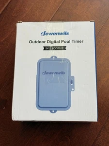 DEWENWILS OUTDOOR DIGITAL POOL TIMER / SKU: HODT01E / 120 VAC 40A 2HP - Picture 1 of 8