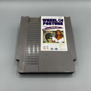 Wheel Of Fortune Featuring Vanna White Nintendo NES Authentic Cartridge Tested - Picture 1 of 2