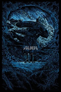 Alien by Kilian Eng xx/300 Screen Print Art Poster Mondo Artist - Picture 1 of 1