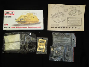 Schw. Schienenpanzer Kommandowagen 1:72 ATTACKhobby 72314 Resinmodell - Bild 1 von 1