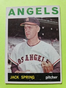 1964 Topps Baseball Jack Spring #71 Los Angeles Angels - Bild 1 von 2
