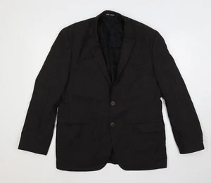 Park Avenue Mens Brown Polyester Blend Suit Jacket Size 40 Reg - Picture 1 of 10