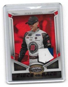 2018 Certified Racing NASCAR Piece of the Race Relics RED Kevin Harvick 162/199