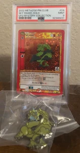 Metazoo-UFO Pin Club Sky Snake ALT ART 2A/5 PSA 9 NEUWERTIG mit Leuchten im Dunkeln Pin - Bild 1 von 4