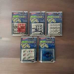 Hot Wheels 2002 Set of 5 Mattel Kit Racing Performance Parts EX-1 thru EX-5 - Picture 1 of 12