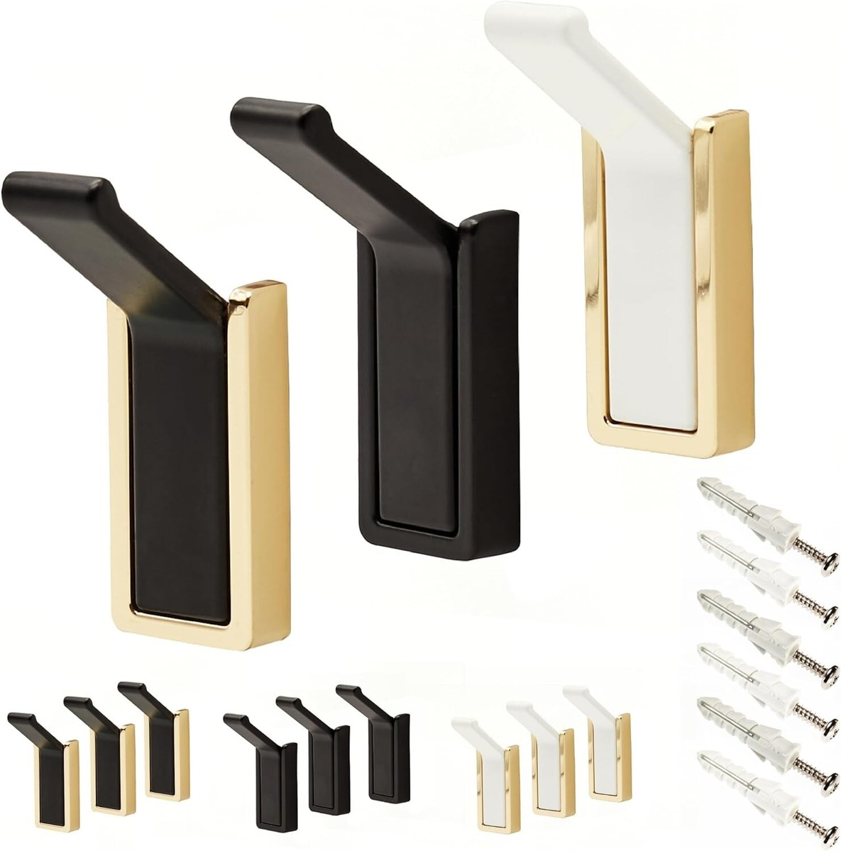 Ganci Appendiabiti Adesivi In Acciaio Inox - Set Da 4 Pezzi Per Bagno E Cucina, Portano Fino A 10kg - Foto 3