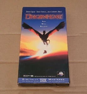 Dragon Heart Dragonheart VHS Sean Connery, Dennis Quaid - Picture 1 of 3