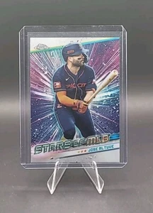 2024 Topps Serie 2 Estrellas Cromadas de MLB José Altuve #CSMLB-40 Astros - Imagen 1 de 2