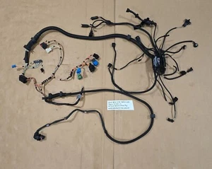 08 - 10 BMW 535i Engine Wiring Wire Harness W/ Knock Sensors & Trans Plug OEM - Foto 1 di 24