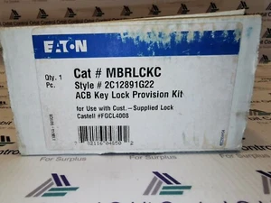 EATON MBRLCKC ACB Key Lock Provision Kit / 2C12891G22 # FGCL4008 - MIT SCHMUTZIGER BOX - Bild 1 von 4