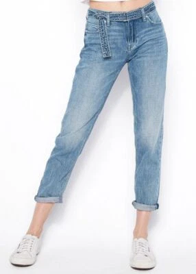 Express Ultra Low Rise Original Girlfriend Jeans 2 - Image 1 of 2