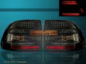 03-06 PORSCHE CAYENNE "L.E.D." TAIL LIGHTS LED SMOKE 2003 2004 2005 2006 - Picture 1 of 2