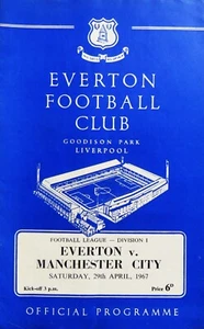 Everton v Manchester City 1966-67 - Division 1 - 29 April 1967 - Picture 1 of 1