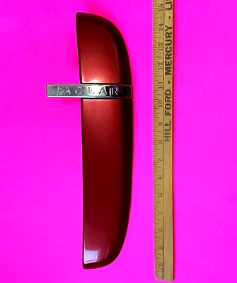 2009 2010 2011 JAGUAR XF XFR  RIGHT PASSENGER FENDER MOLDING TRIM VENT RED OEM - Image 1 of 4