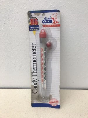 Nuevo Termómetro Caramelo Buena Cocina Números Grandes Fácil de Leer Termómetro Freír Profundo Foto 1 de 3