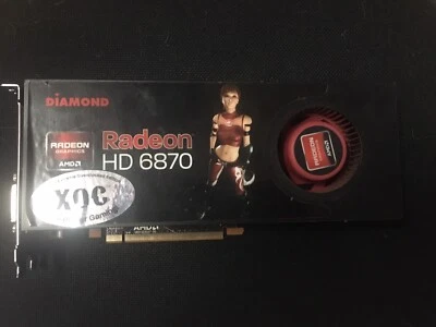 Diamond Radeon Hd 6870 -1GB -Mini DisplayPort, HMDI, DVI-Graphics Card - Image 1 of 4
