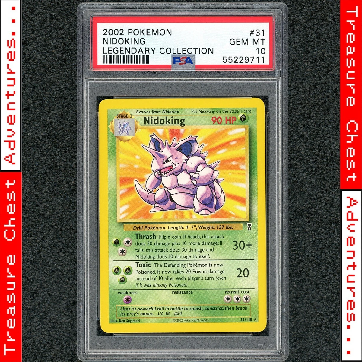 Pokémon TCG PSA 10 Graded Legendary Collection Individual